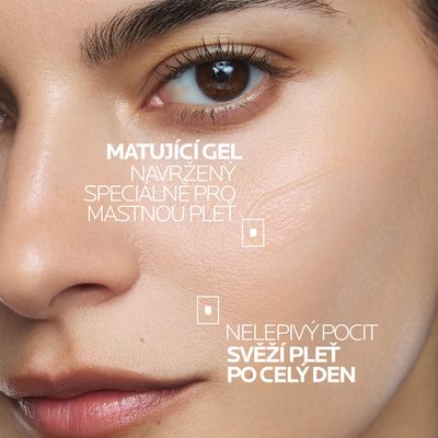 La Roche-Posay EFFACLAR SUPRAMOLECULAR Matujúci gélový krém proti lesku a pórom 40 ml