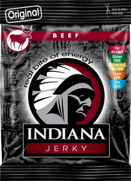 Indiana Jerky beef (hovädzie) Original 25 g