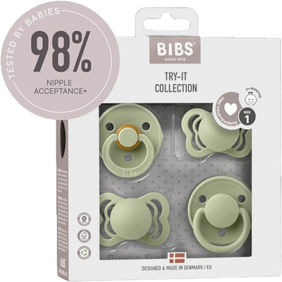 BIBS Cumlíky TRY IT kolekcia, Gray 4 ks