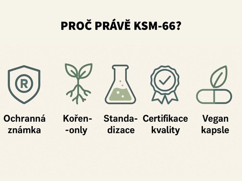Botanic Ashwagandha KSM—66® - Extrakt prášok BIO 20 g