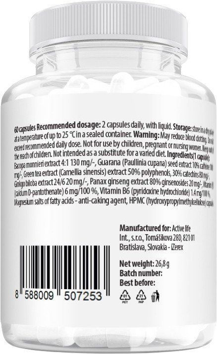 Zerex Pamäť 60 kapsúl