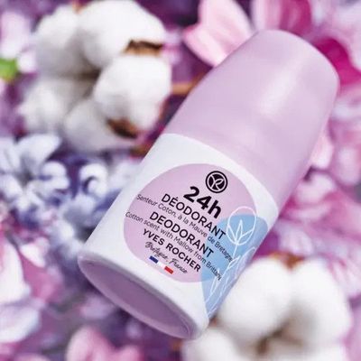 Yves Rocher Dezodorant 24 h s vôňou bavlny 50 ml
