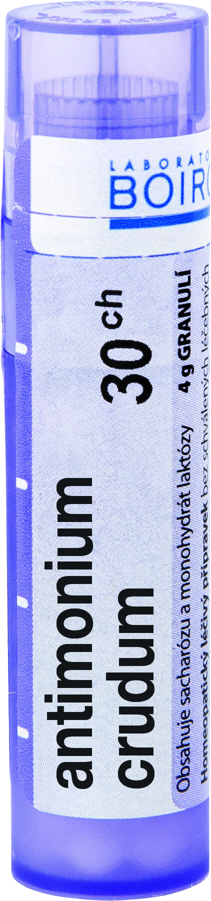 Boiron Antimonium Crudum CH30 granule 4 g