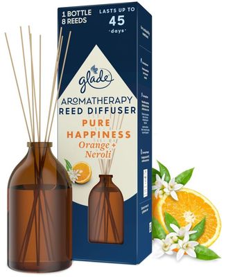 Glade Aromatherapy osviežovač vzduchu vonné tyčinky Pure Happiness 80 ml