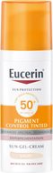 Eucerin Sun Emulzia na opaľovanie na tvár s depigmentačným účinkom PIGMENT CONTROL (svetlá) SPF 50+, 50 ml
