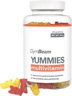 GymBeam Yummies Multivitamin 150 g, gumené medvedíky 60 ks