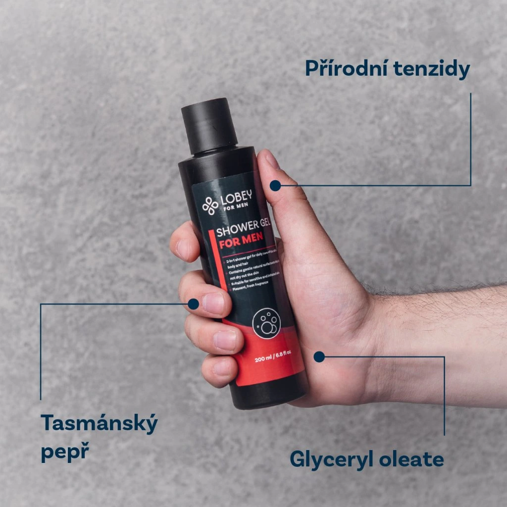 Lobey Sprchový gél pre mužov 200 ml