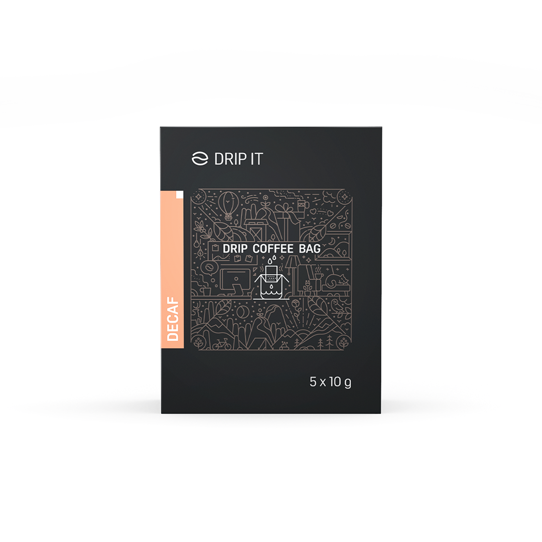 Drip it Káva vo filtri Decaf 5 x 10 g