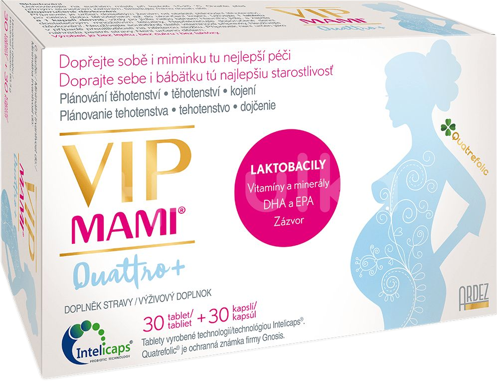 Ardez Pharma VIP mami Quattro + 30 tabliet + 30 kapsúl