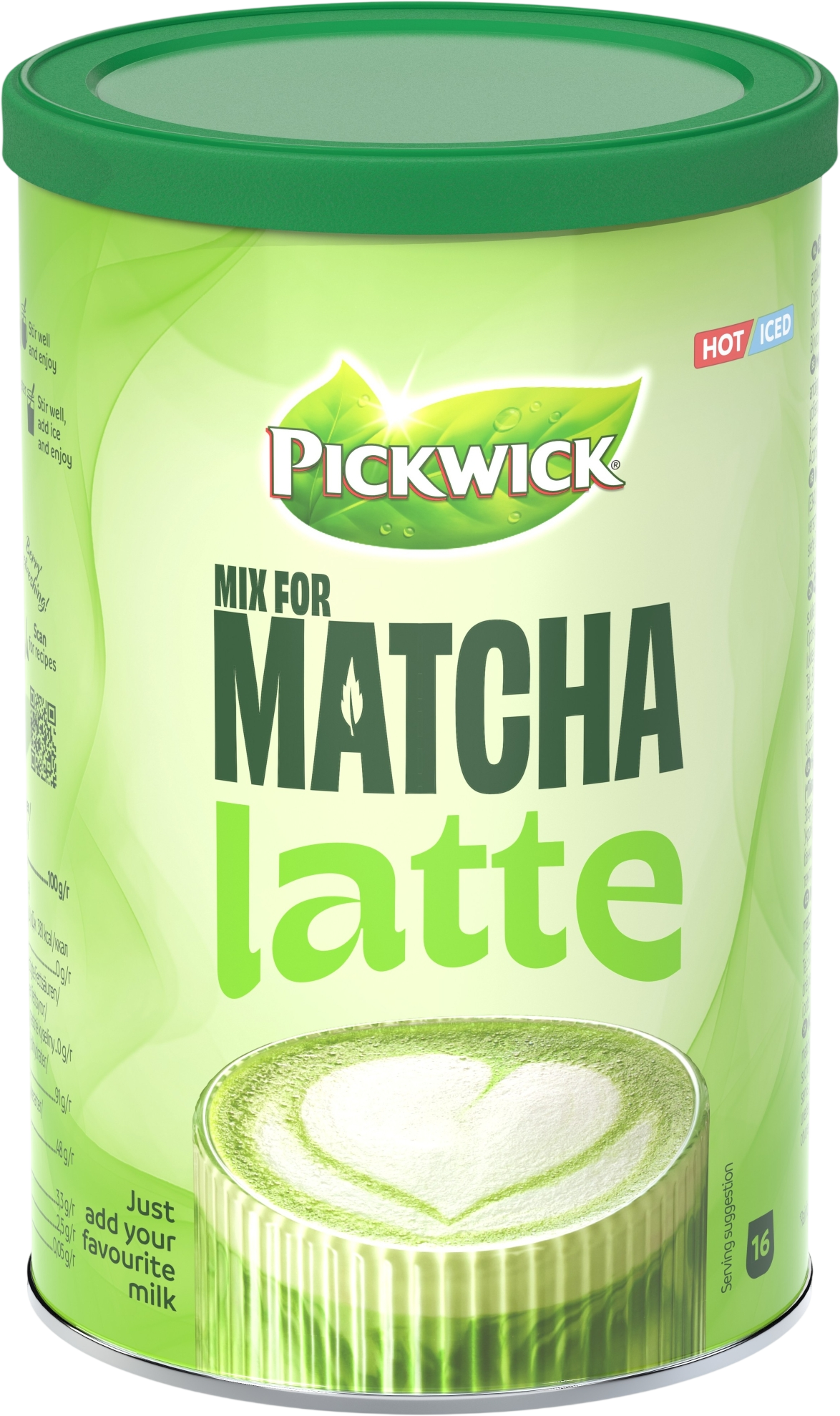 Pickwick Matcha Latte čajová zmes 240 g