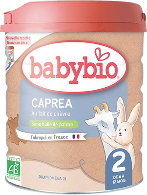 Babybio Caprea 2 Pokračovacie dojčenské kozie bio mlieko 800 g