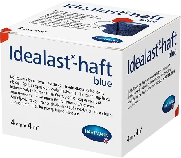 Hartmann Idealast-haft color ovínadlo modré 4cm x 4m