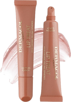 Dermacol Lip Treat starostlivosť na pery, č.3 Cotton Candy 10 ml