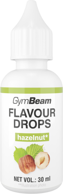 GymBeam Flavor Drops hazelnut 30 ml
