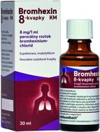 Bromhexin 8-kvapky KM 30 ml