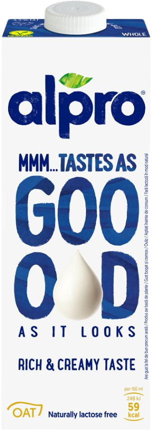 Alpro ovsený nápoj This is Not M*lk 3.5% 1 l