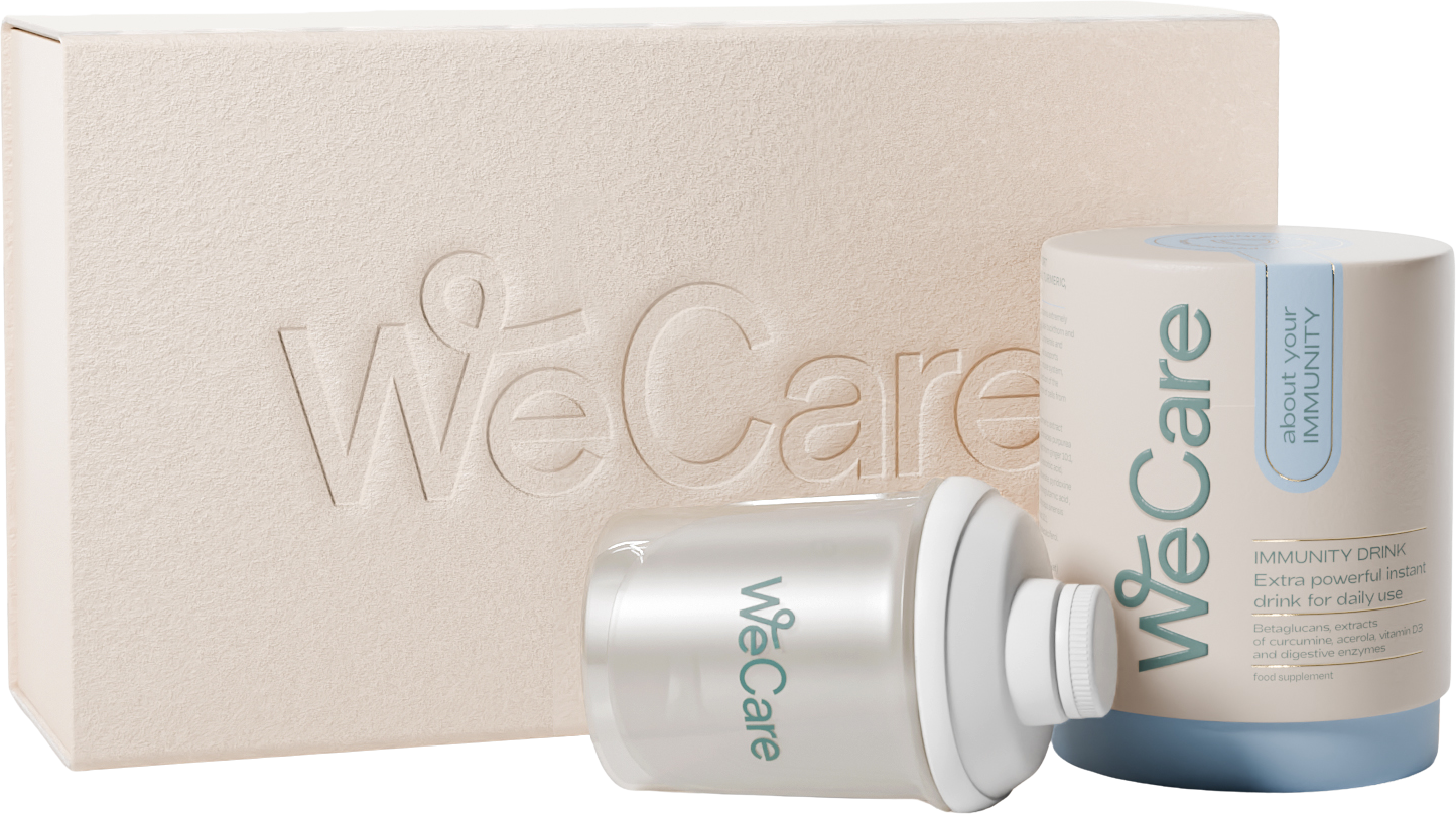 WeCare About your IMMUNITY Drink + shaker XMASS 28 x 6 g