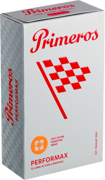 Primeros Performax kondómy pre dlhotrvajúce vzrušenie 12 ks