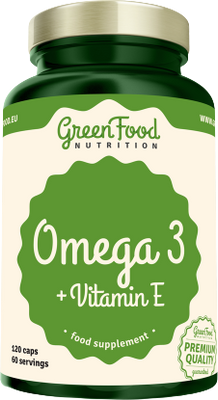 GreenFood Nutrition Omega 3 120 kapsúl