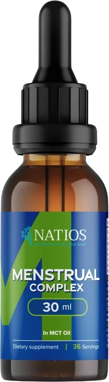 Natios Menstrual Complex, Bylinné kvapky v MCT oleji 30 ml