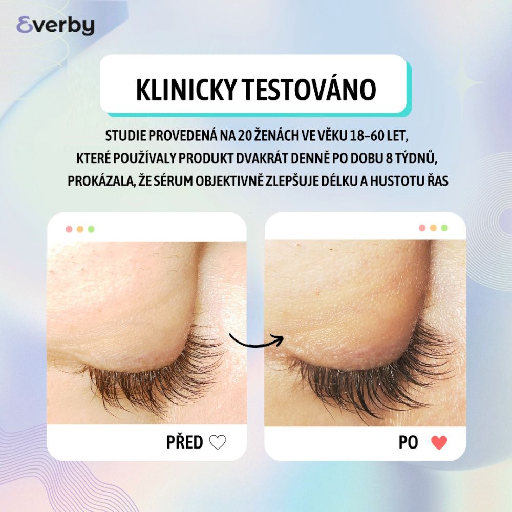 Erboristica Everby Lash Me Sérum na podporu rastu rias a obočia 3.5 ml