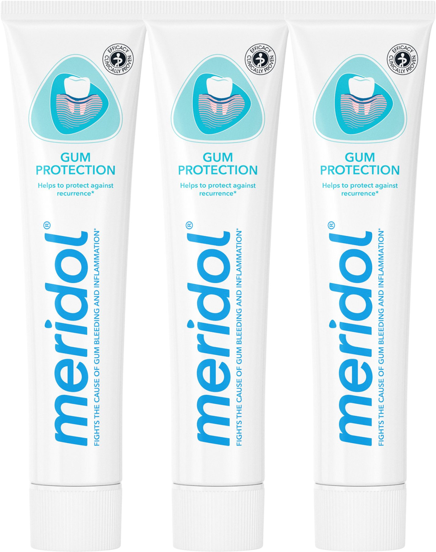 Meridol® Gum Protection zubná pasta na ochranu ďasien 3 x 75 ml