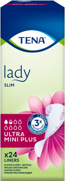Tena Lady Slim Ultra Mini Plus inkontinenčné vložky 24 ks