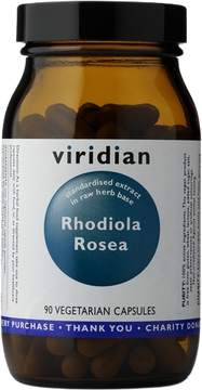 Viridian Rhodiola Rosea 90 kapsúl
