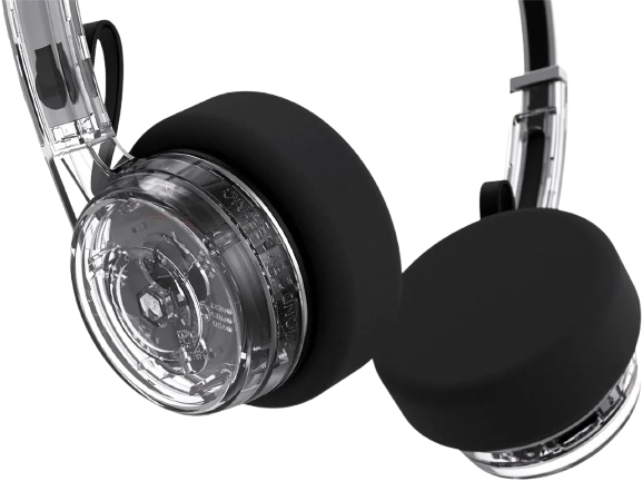 Mondo Freestyle On-Ear bezdrôtové slúchadlá číre 1 ks