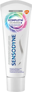 Sensodyne Kompletná Ochrana+ Whitening Zubná pasta pre citlivé zuby 75 ml