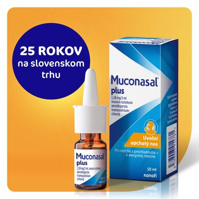 Muconasal Plus nosný sprej 10 ml