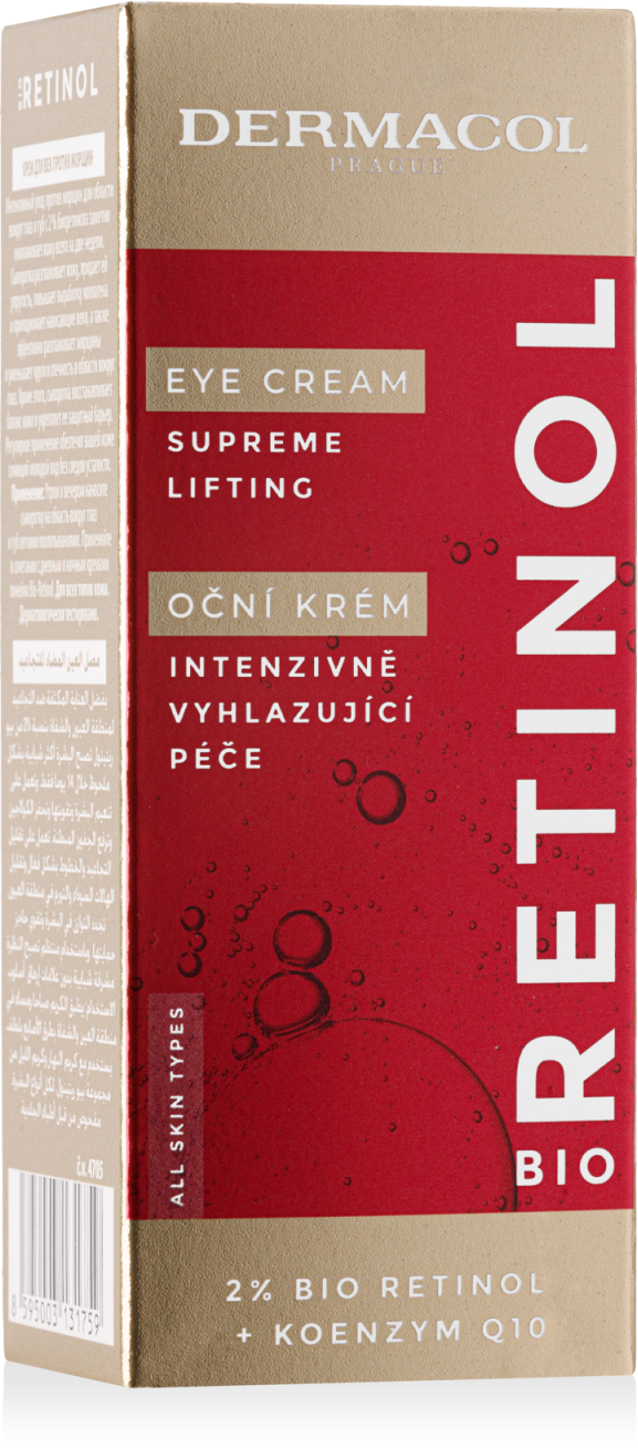 Dermacol Bio Retinol očný krém 15 ml