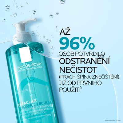 La Roche-Posay Effaclar Supramolecular Matujúci čistiaci gél na mastnú pleť 400 ml