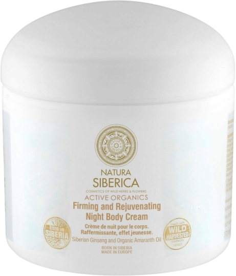 Natura Siberica Spevňujúci a omladzujúci nočný telový krém 370 ml