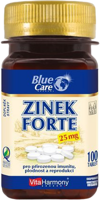 VitaHarmony Zinek Forte 25 mg 100 tabliet