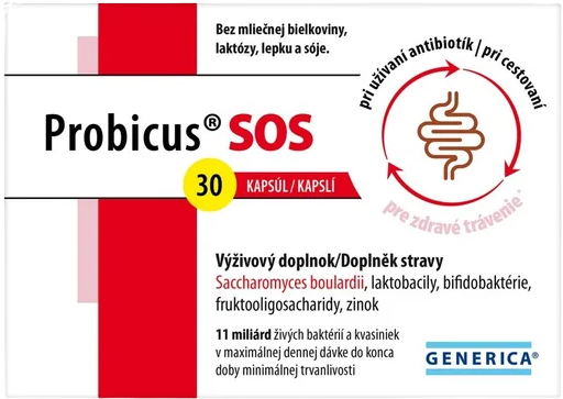 Generica Probicus SOS 30 kapslí