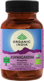 Organic India Ašvaganda 60 kapsúl