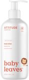 Attitude Detské telové mlieko s vôňou hruškovej šťavy Baby leaves 473 ml