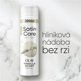 Gillette Venus Satin Care Gel na holenie Dry skin Olay vanilla cashmere 200 ml