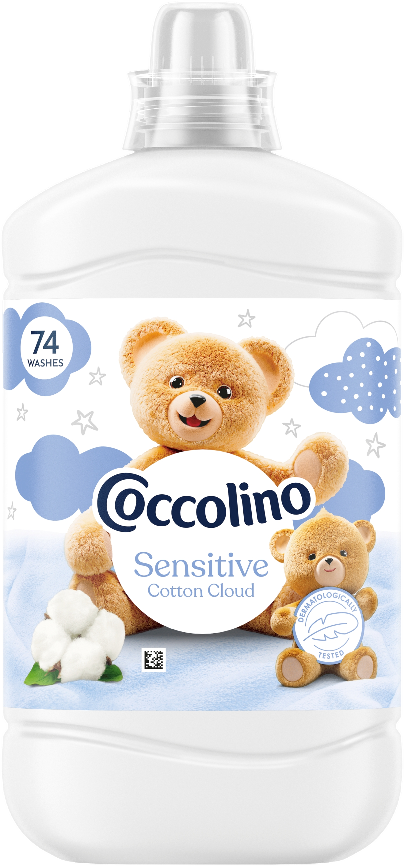 Coccolino Aviváž Fresh & Soft Sensitive Cotton Cloud 1 x 1702 ml