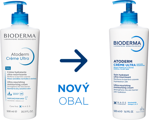 Bioderma Atoderm Krém Ultra parfumovaný 500 ml