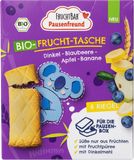 Fruchtbar BIO Špaldové taštičky s príchuťou jablko, čučoriedky a banán 6 x 22 g