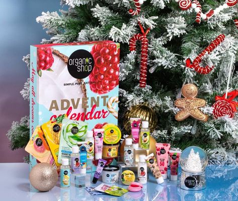 Organic Shop 24-dňový Adventný kalendár Natural Beauty 24 ks