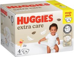 Huggies® Extra Care 4 BOX 76 ks