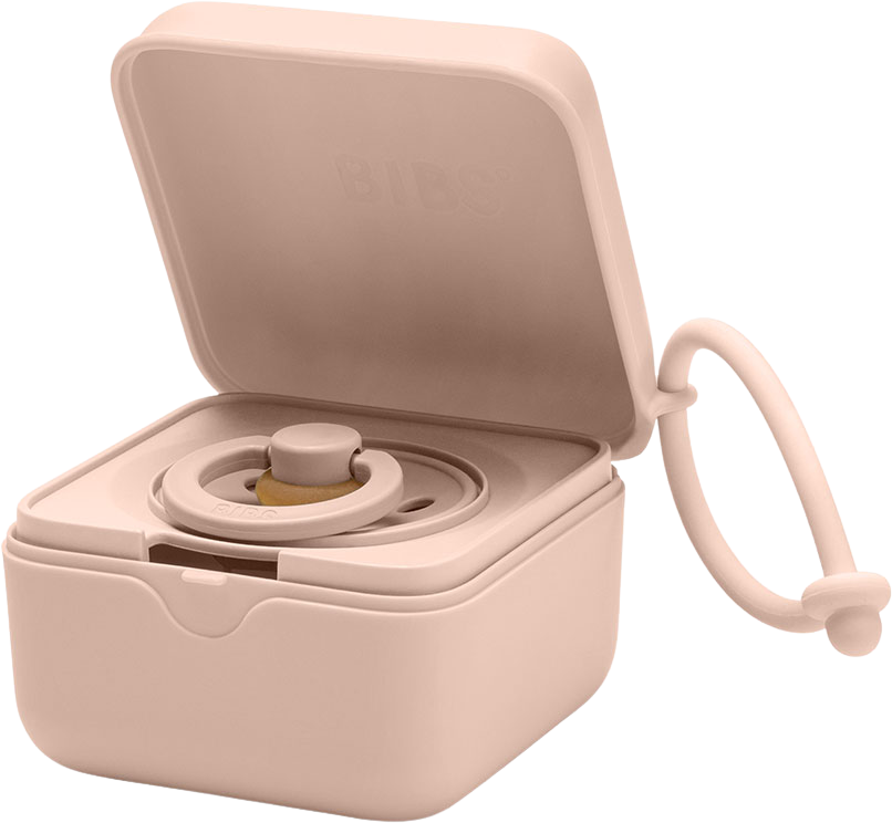 BIBS krabička na dudlíky - Blush -> krabička na cumlíky - Blush