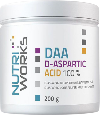 NutriWorks DAA D-aspartová kyselina 200 g