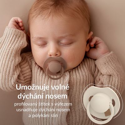 LOVI Cumlík silikónový dynamický Prime 0-6m Nude