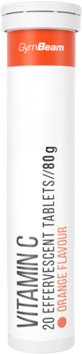GymBeam Vitamín C 1000 mg šumivý pomaranč