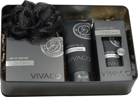 Gentleman Darčekové balenie - EdP + posilňujúci krém + sprchový gél + darček