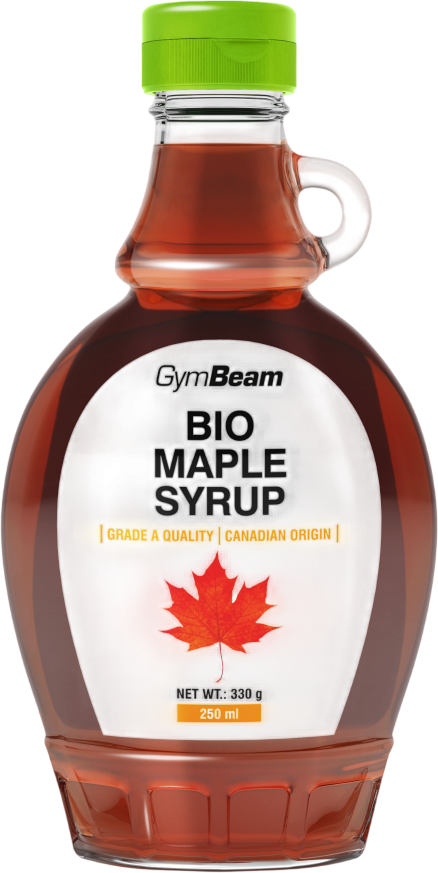 GymBeam BIO Javorový sirup 250 ml